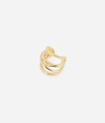 Earcuff Jimena - Acier Doré