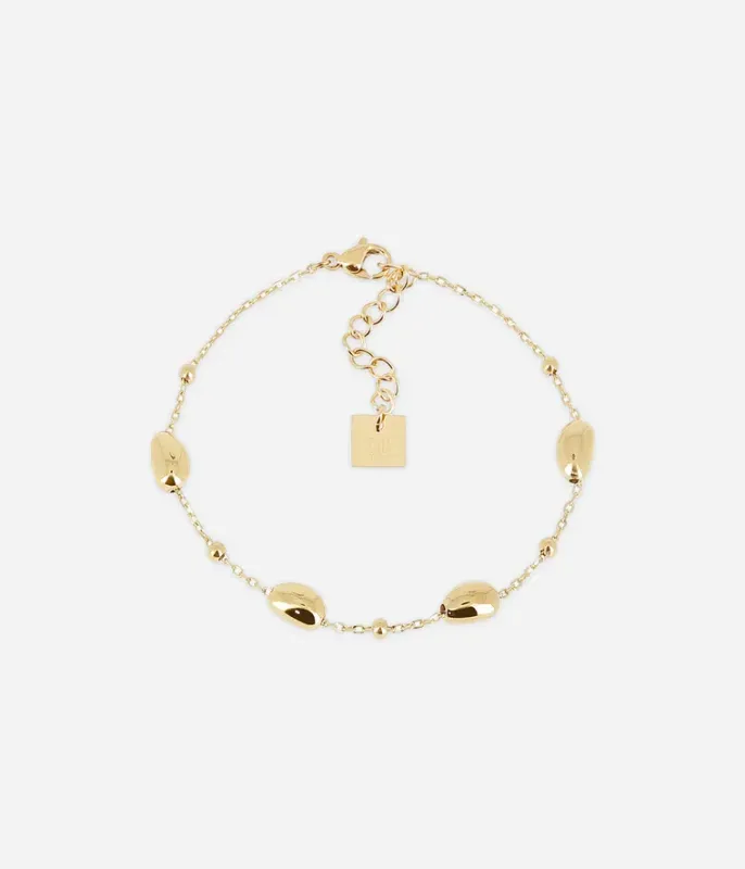 Bracelet Oliva - Acier Doré