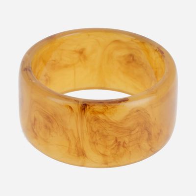 Bracelet Jonc Résine - Marron