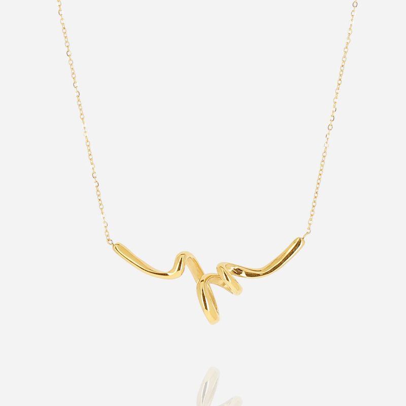 Collier -  Acier Doré
