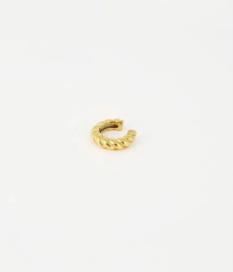 Earcuff Perséides - Acier Doré