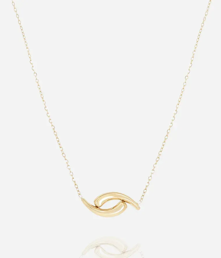Collier Charis -  Acier Doré