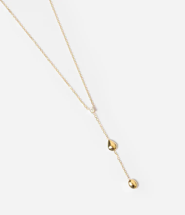 Collier Dilys -  Acier Doré