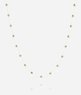 Collier Hinaku -  Acier Doré | Pyrite