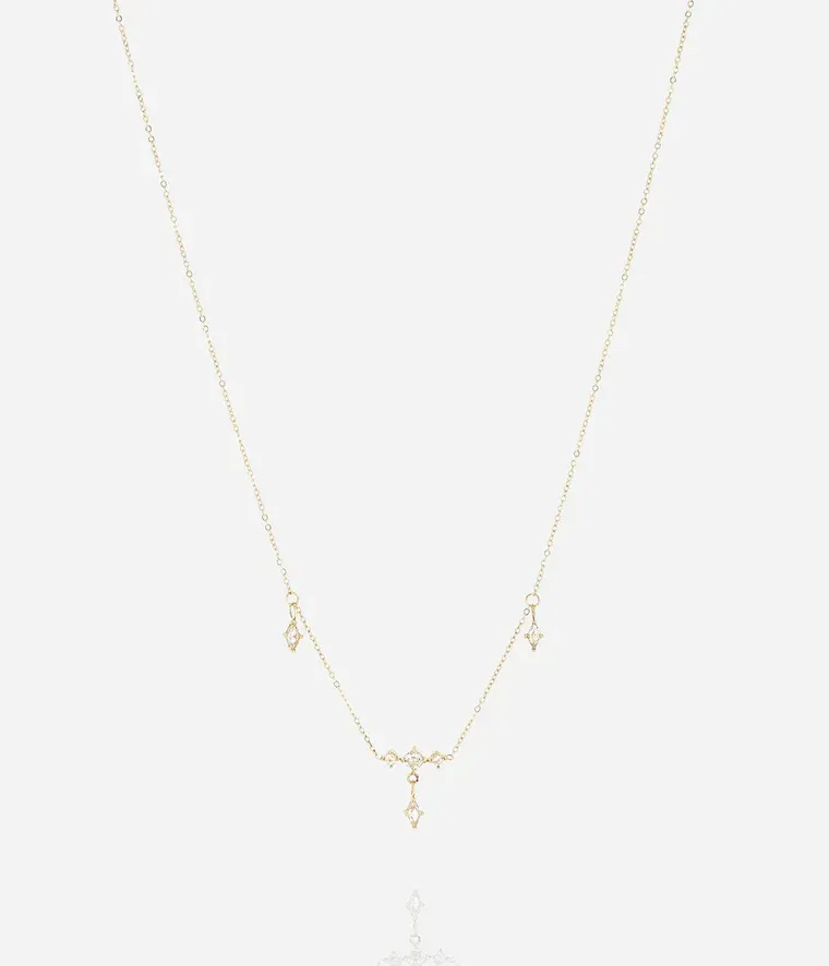Collier Muriel -  Acier Doré