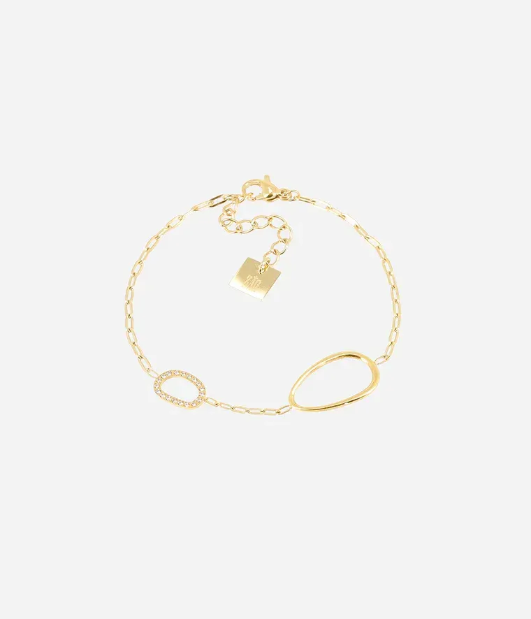 Bracelet Apolo - Acier Doré
