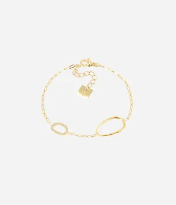 Bracelet Apolo - Acier Doré