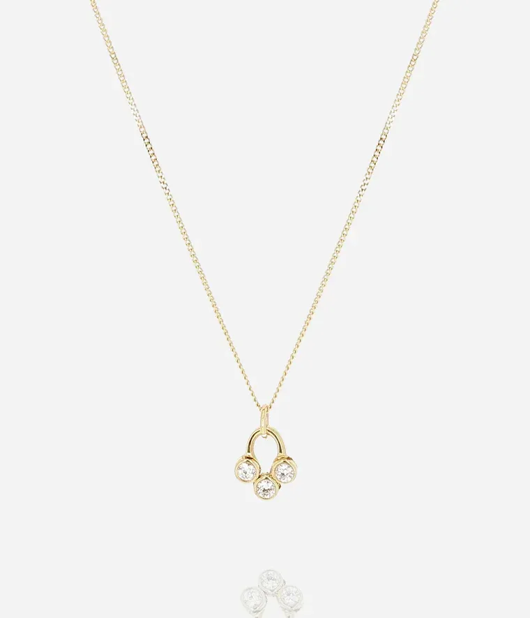 Collier Rossi -  Acier Doré