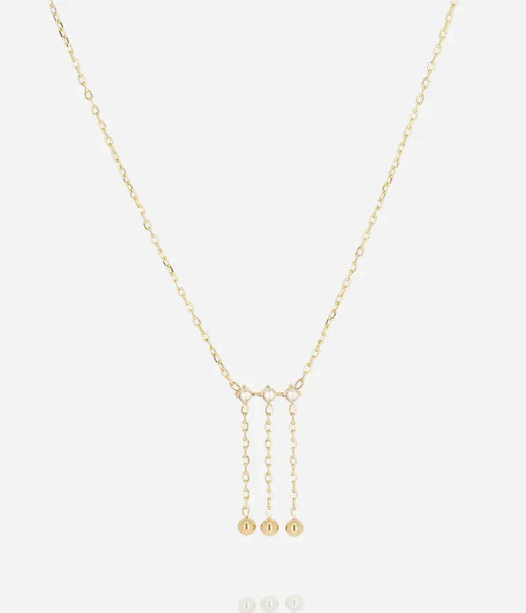 Collier Poseidon -  Acier Doré