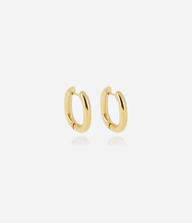 Boucles d'oreilles Sublime - Acier Doré
