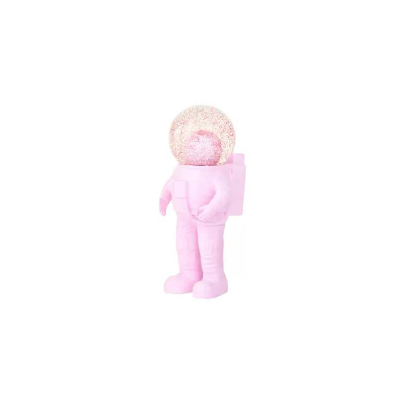 Boule à Neige Astronaute S - Rose