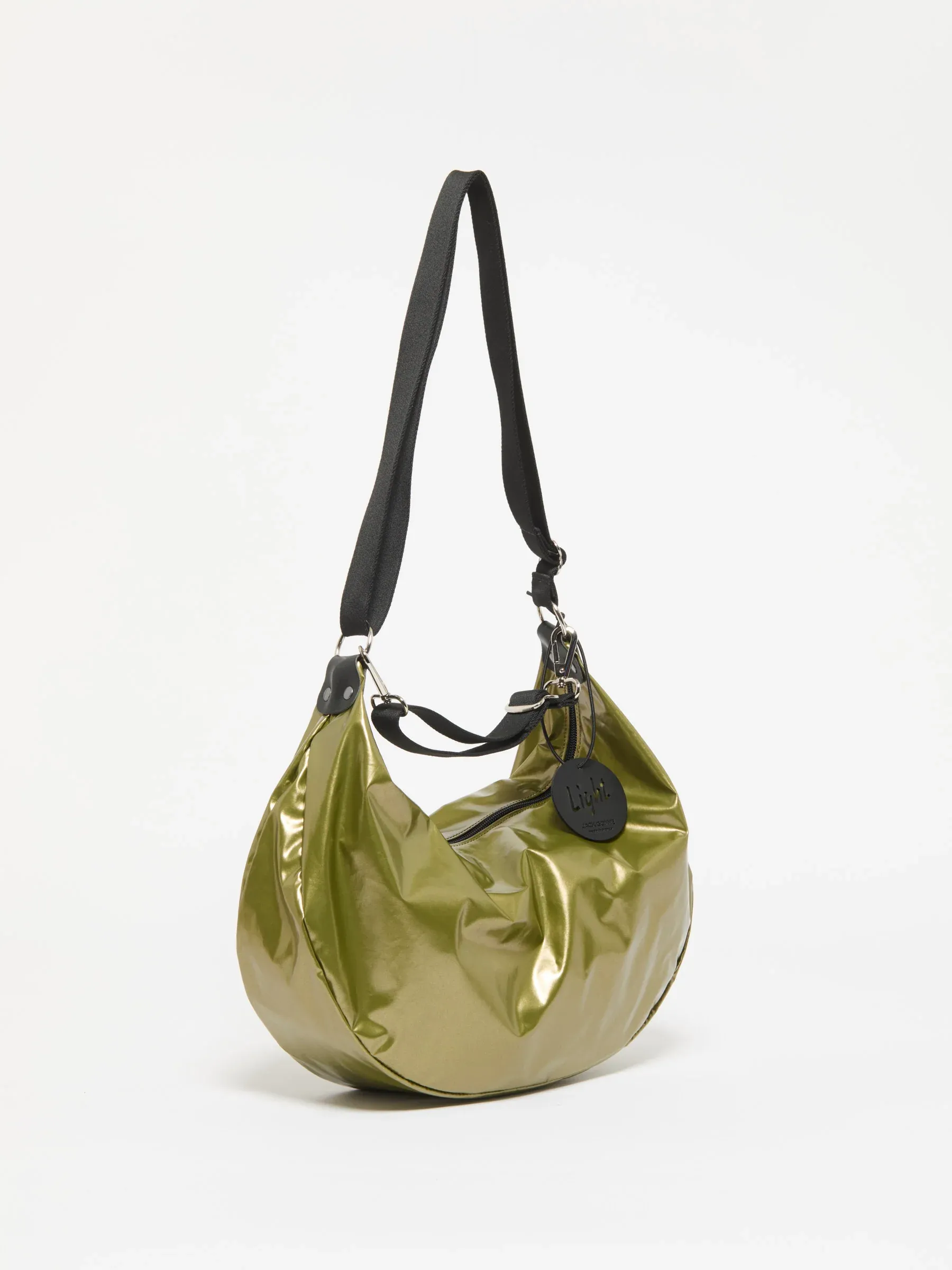Sac demi-lune Charlie Light - Avocado