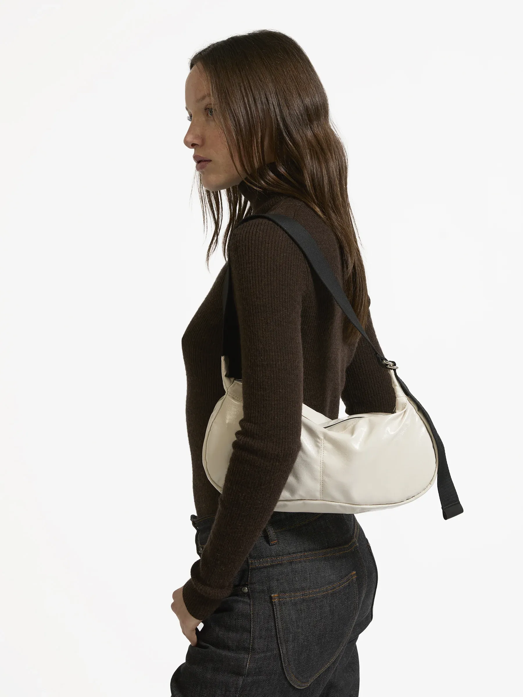 Sac à main Maeve Light Aqua - Ivoire