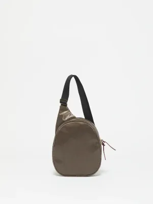 Sac asymétrique Kangourou Lin - Chestnut