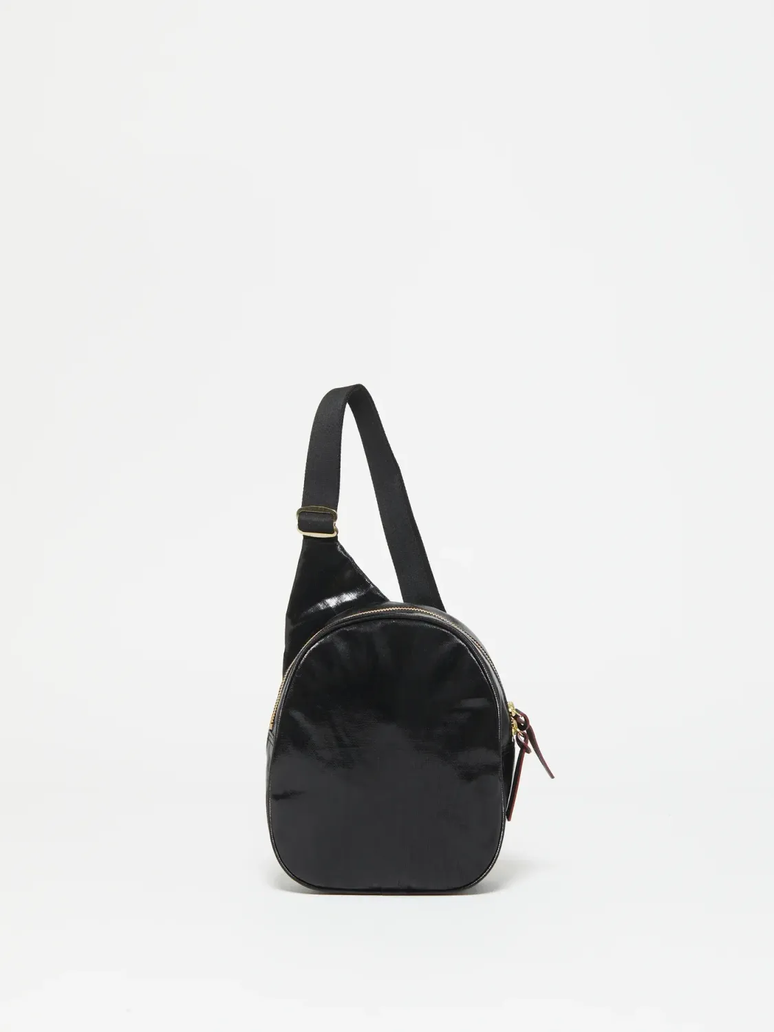 Sac asymétrique Kangourou Lin - Noir