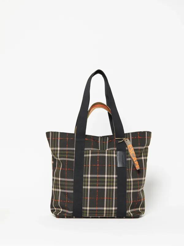 Cabas Calvi Escape Tartan - Kaki