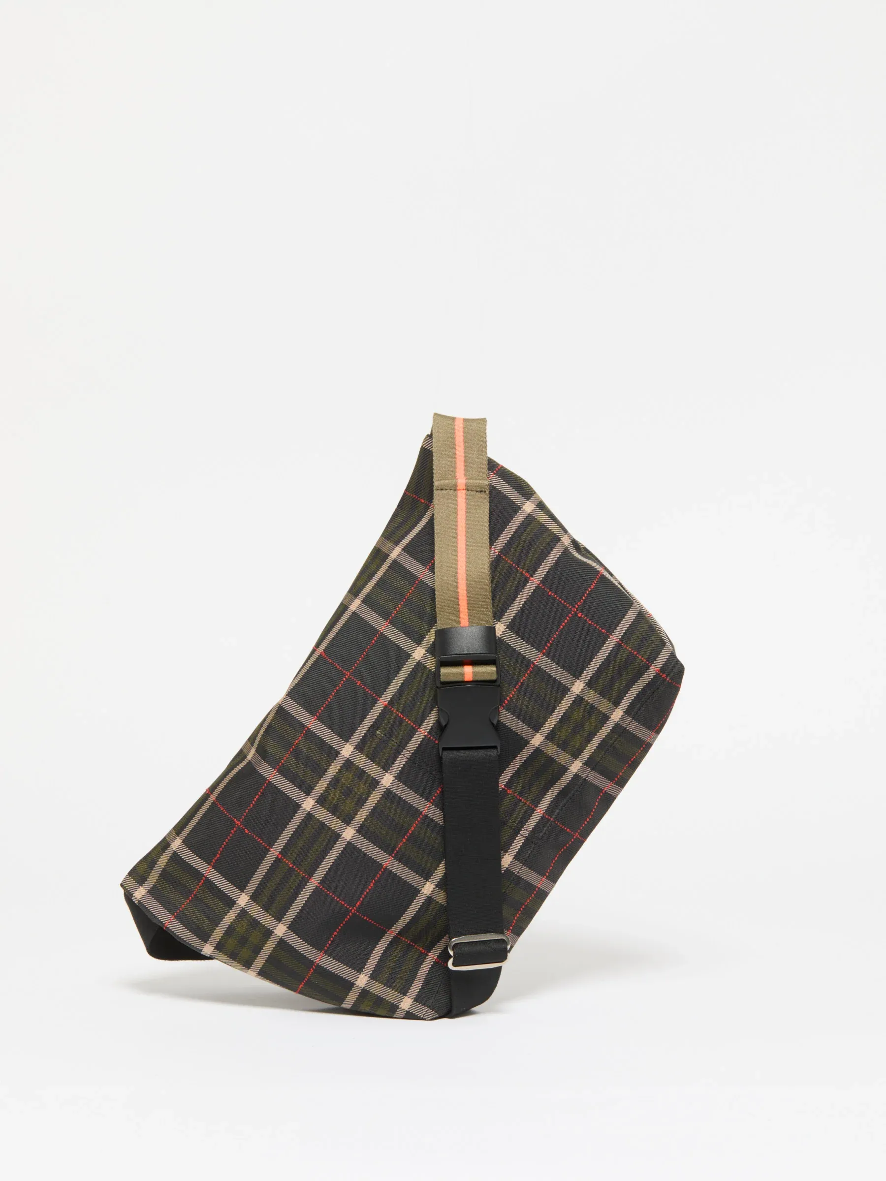 Sac Banane Hugo XL Escape Tartan - Kaki