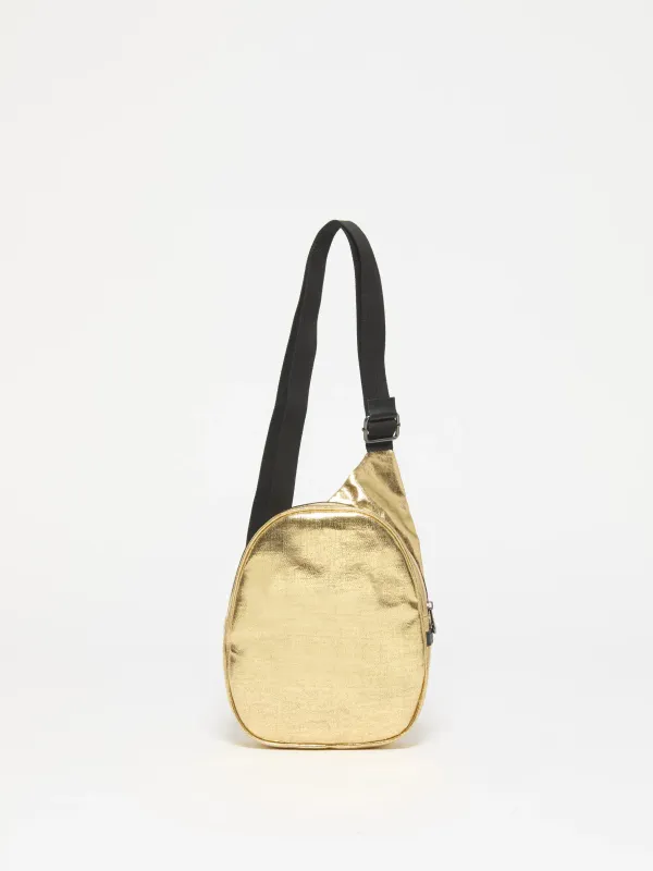 Sac asymétrique Kangourou Lin Party - Gold