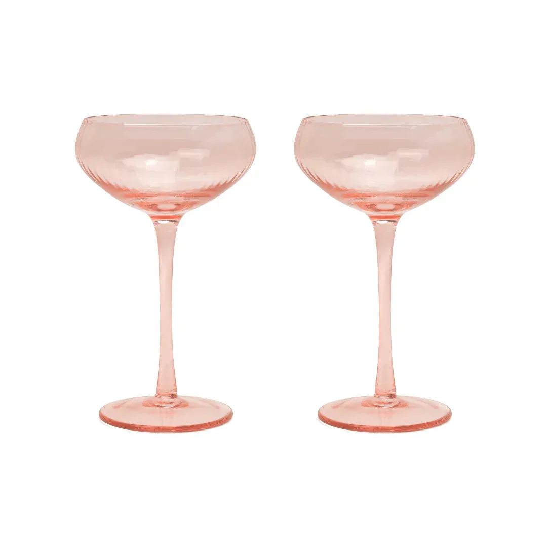Duo de Verres Lou Coupe - Blush