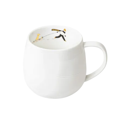 Tasse Journée enneigée - Traîneau à Chien Tasse Journée enneigée - Traîneau à Chien