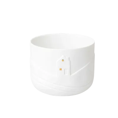 Photophore Jour de Neige - Traces de Luge Photophore Jour de Neige - Traces de Luge