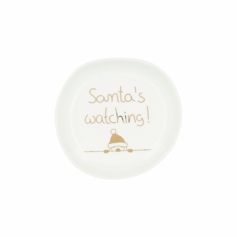 Petit Bol de Noël - Petit Bol de Noël - "Santa's Watching"