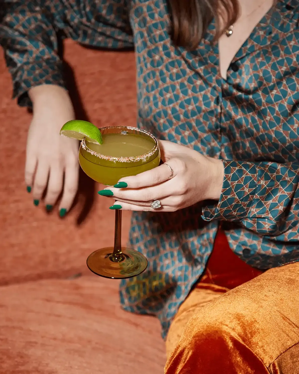 Duo de Verres Lou Coupe - Vert