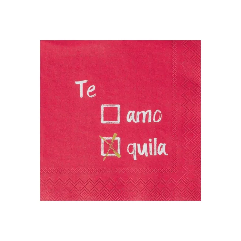 Serviettes Cocktail "Tequila"