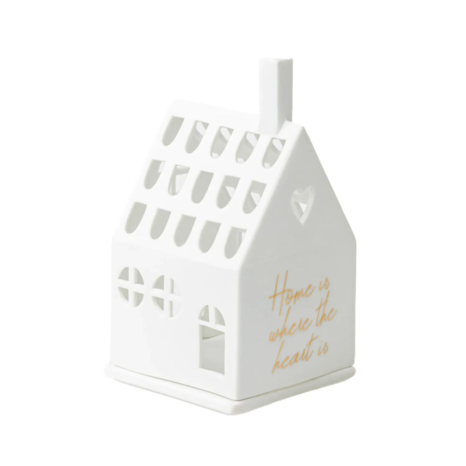 Maison-photophore "Home Is Where The Heart Is" - Petit