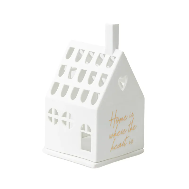 Maison-photophore "Home Is Where The Heart Is" - Petit