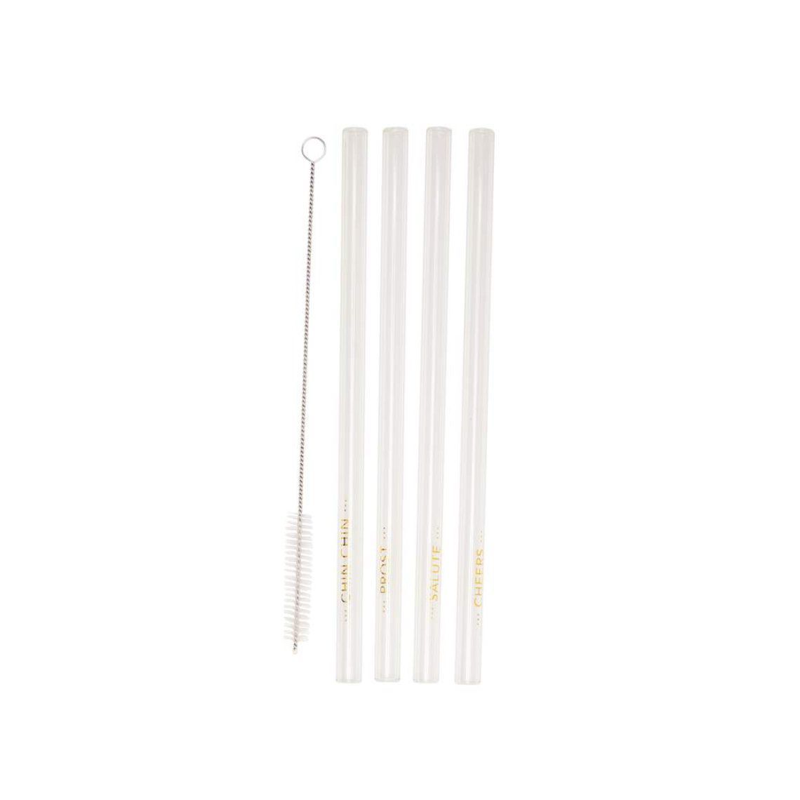 Set 4 Pailles Apéro