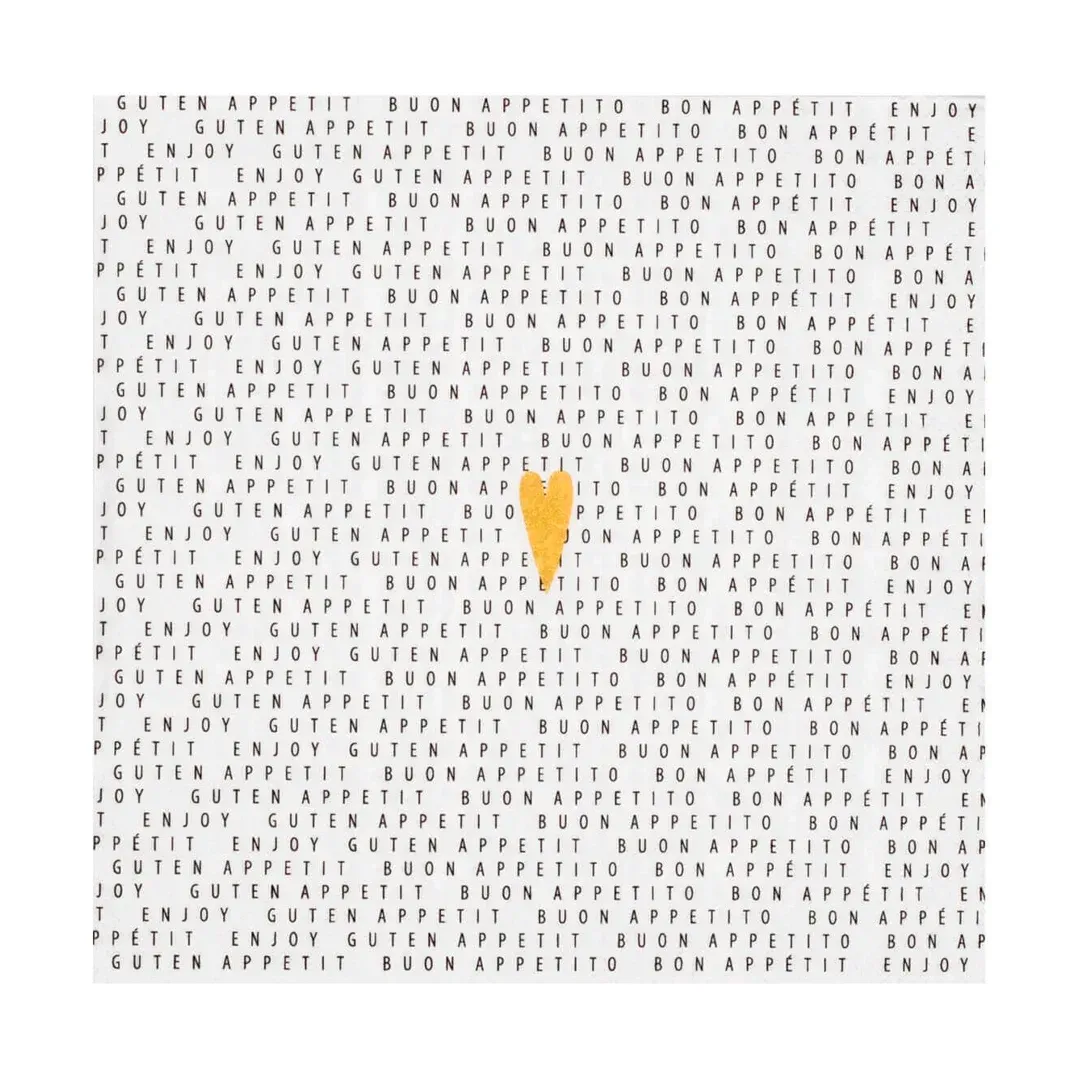 Serviettes "Bon Appétit"