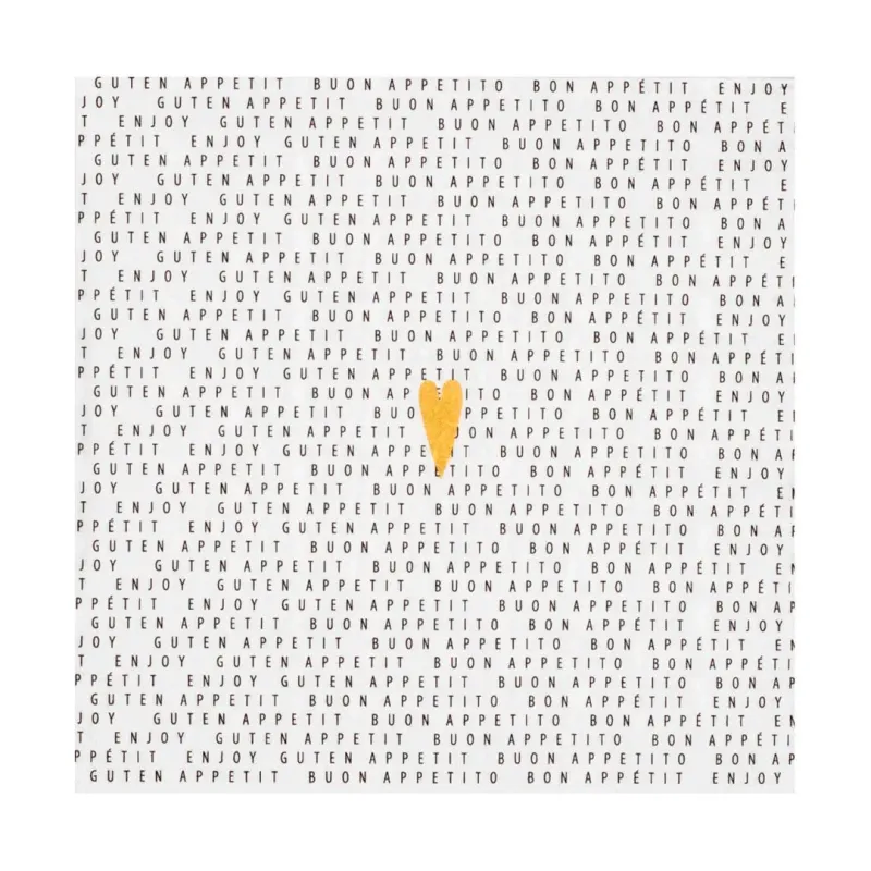 Serviettes "Bon Appétit"