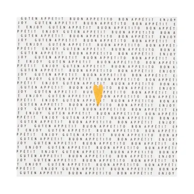 Serviettes "Bon Appétit"