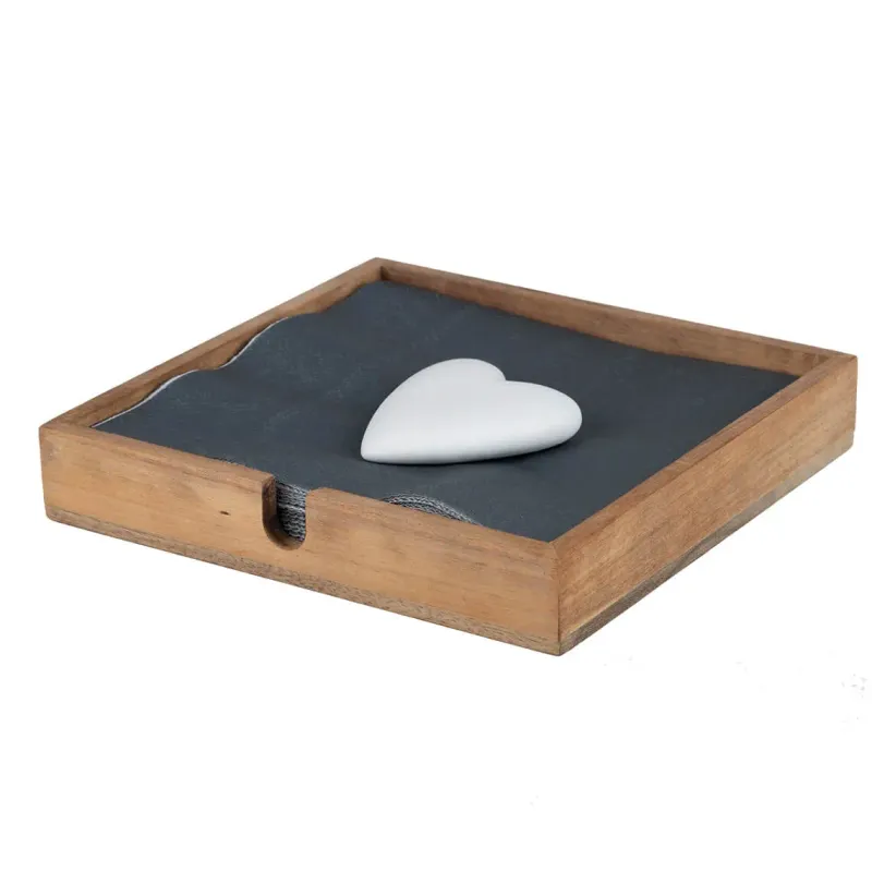 Porte-serviettes Cœur