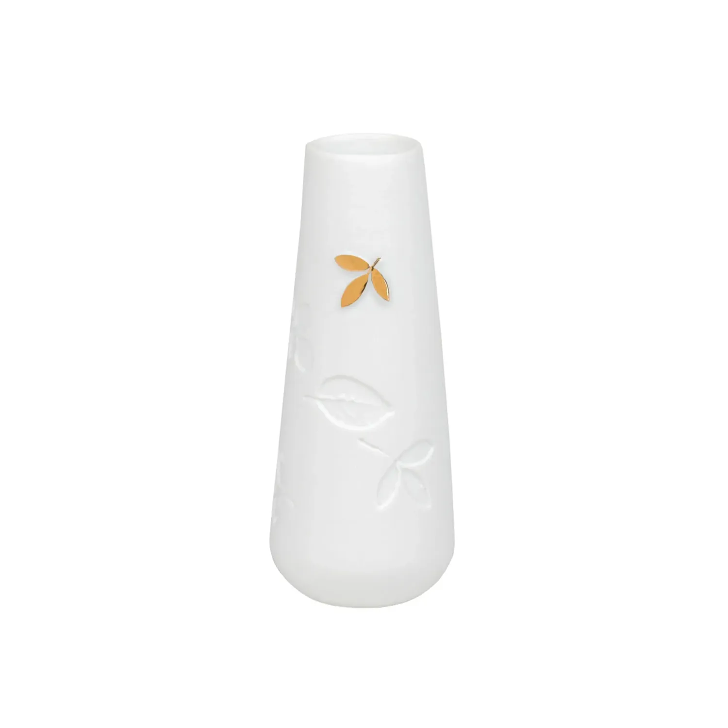 Vase Feuille Dorée - Mini