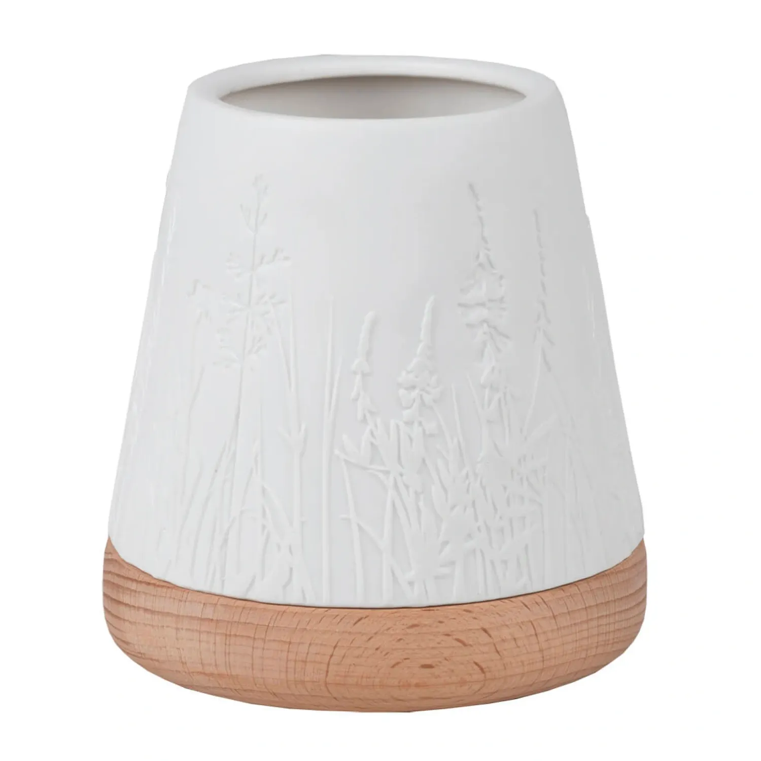 Photophore Bois Fleurs - Grand