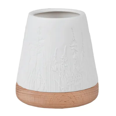 Photophore Bois Fleurs - Grand