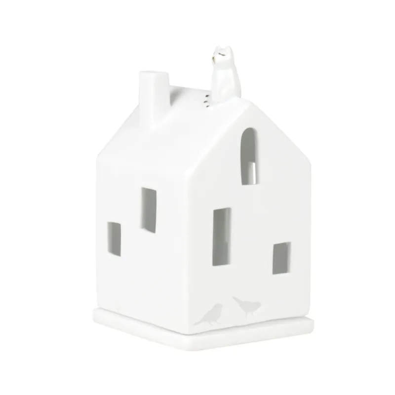 Maison-photophore Chat - Petit