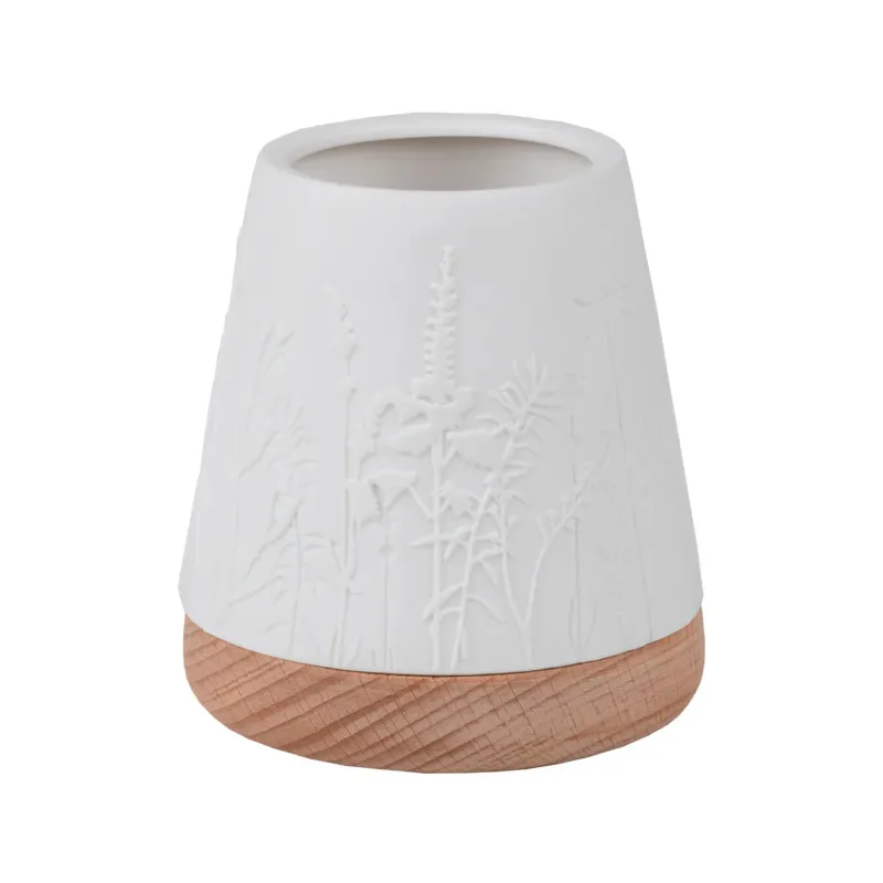 Photophore Bois Fleurs - Moyen