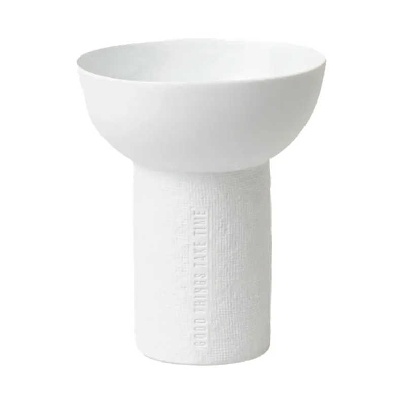 Vase "Good Things Take Time"