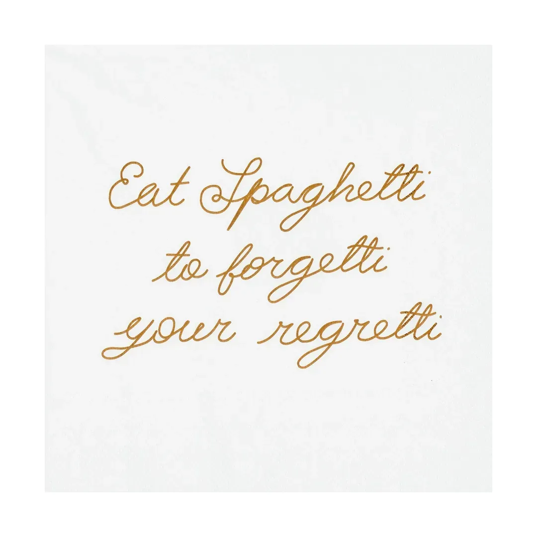 Serviettes "Eat Spaghetti"