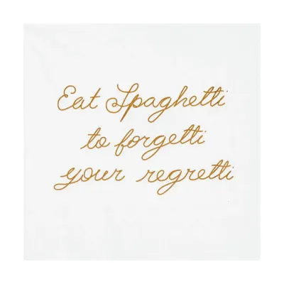 Serviettes "Eat Spaghetti"
