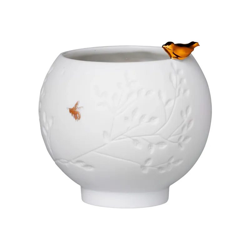 Photophore Oiseau Doré