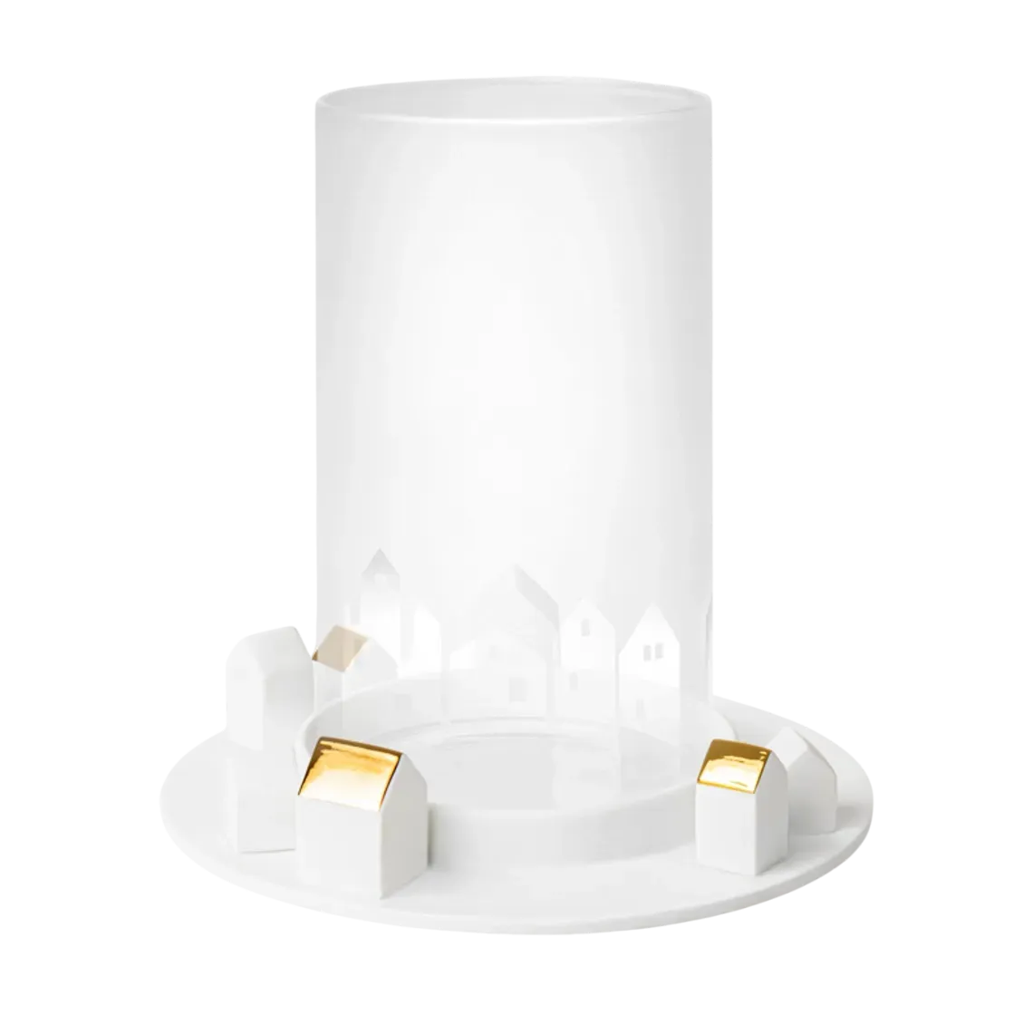 Photophore Village illuminé