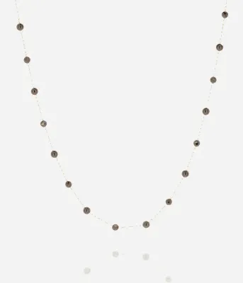 Collier Hinaku -  Acier Doré | Onyx Noir