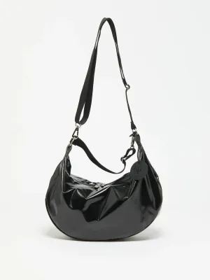 Sac demi-lune Charlie Light - Noir