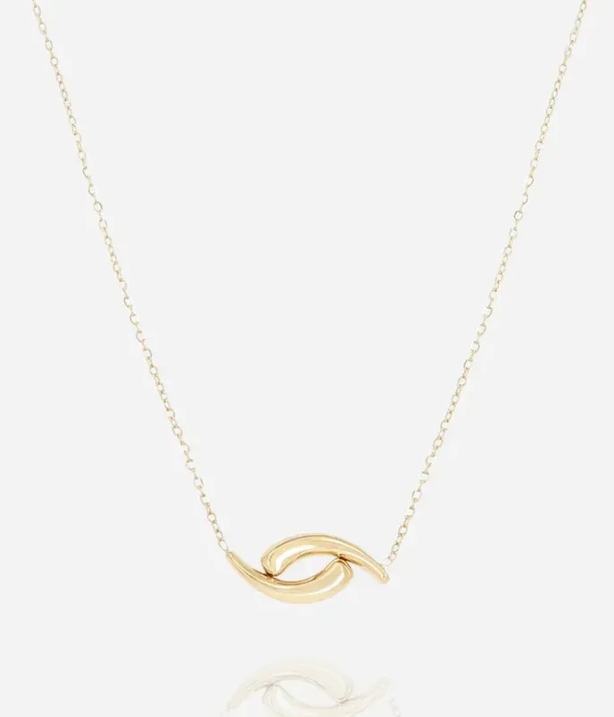 Collier Charis -  Acier Doré