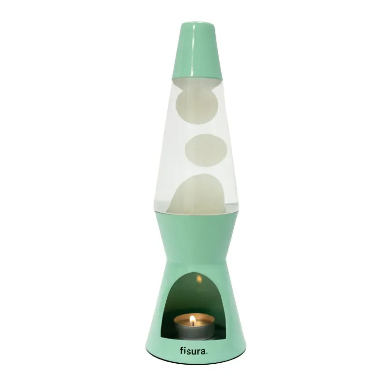 Lampe Lave à bougie - Menthe