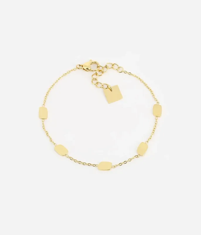 Bracelet Aurora - Acier Doré